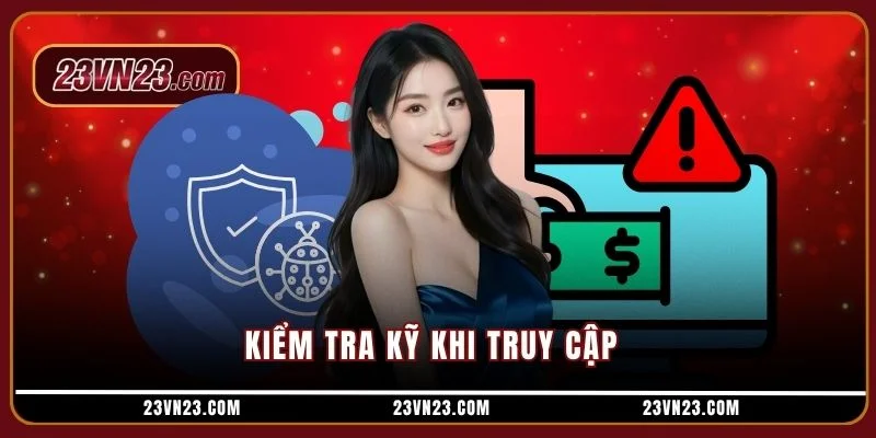Kiểm tra kỹ khi truy cập 